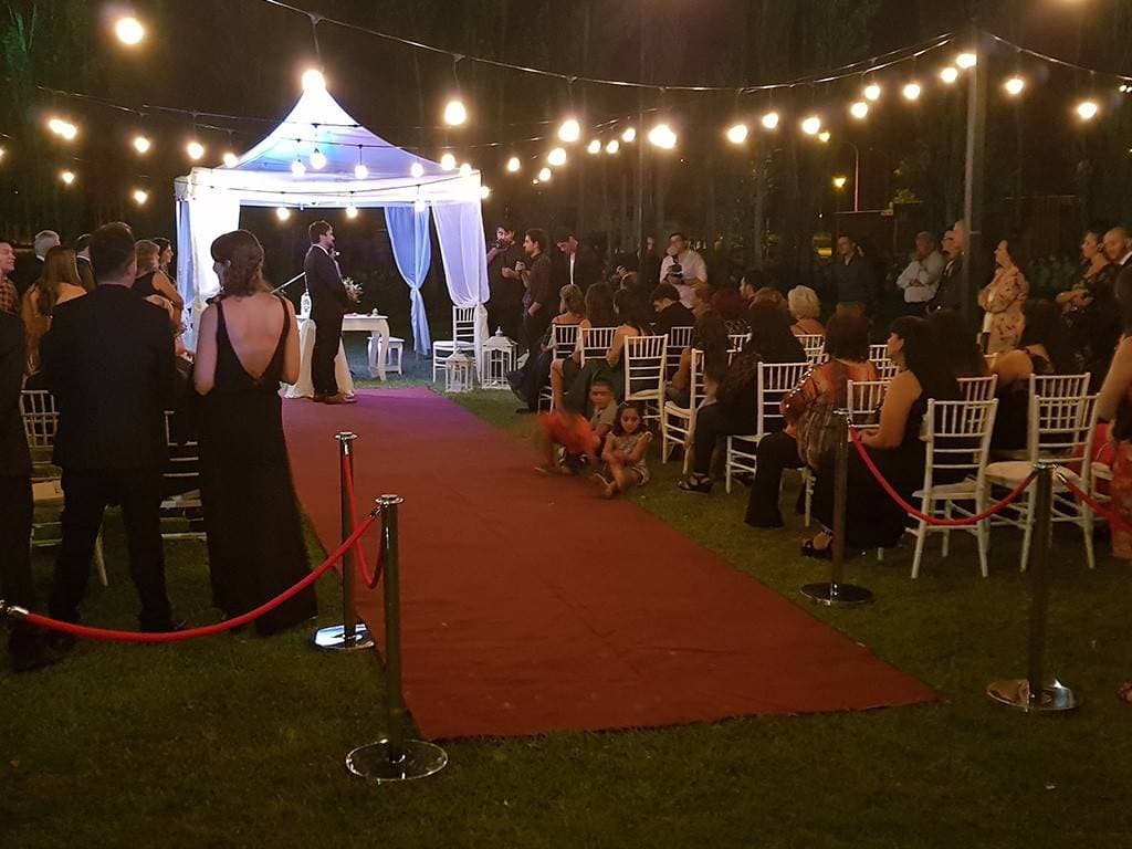 Ceremonia al aire libre en La Chacra — foto 2 de 3